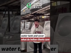 Stainless Steel Sectional Water Tank